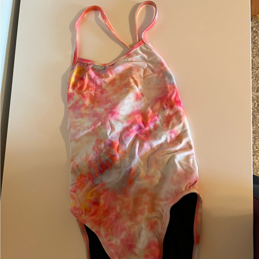 Jolyn Jackson 4 Swim Onesie size 26 limited pattern almost brand new cheeky bum